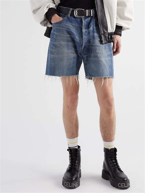 24s celine box|Celine denim shorts.